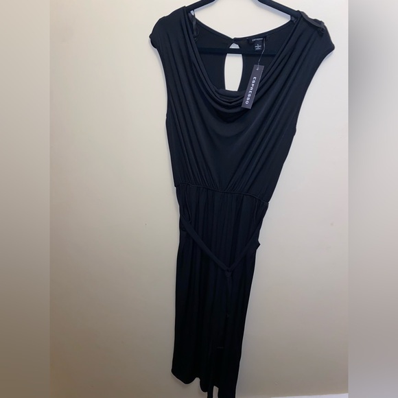 Espresso Pants - Espresso Black Elegant Jumpsuit.
